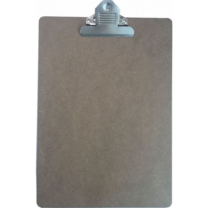 OSMER MDF CLIPBOARD - 210 X 297MM - BULLDOG CLIP
