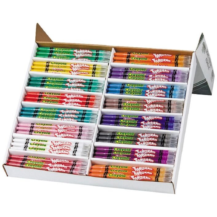 240 Twistables Crayon Classpack (16 colors)