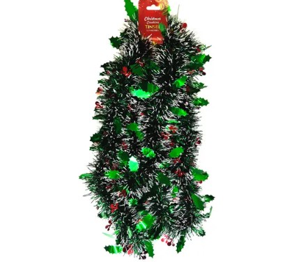 Christmas 2-Tone Tinsel (Assorted)