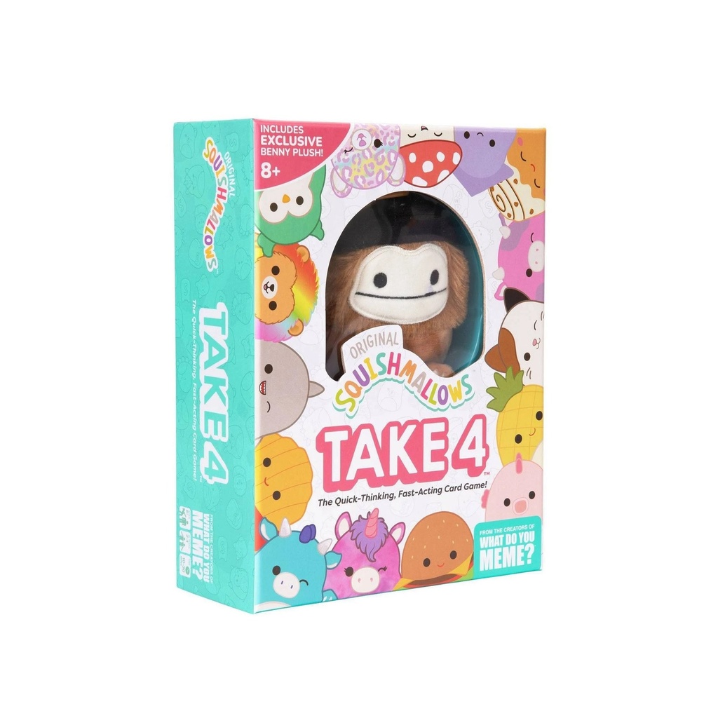Squishmallows Take 4 Card Game