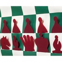 Chess Demo Board 90cm with Slotted Pouches