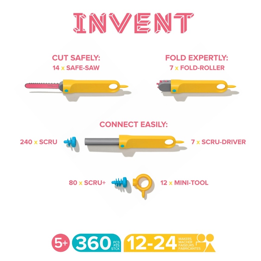 INVENT | Upcycled Cardboard Construction Toolkit