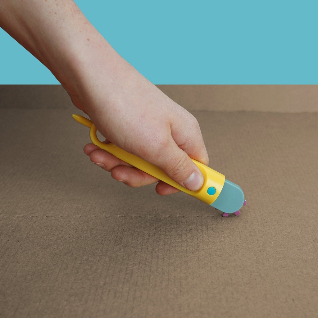 FOLD-ROLLER | Upcycled Cardboard Construction Tool
