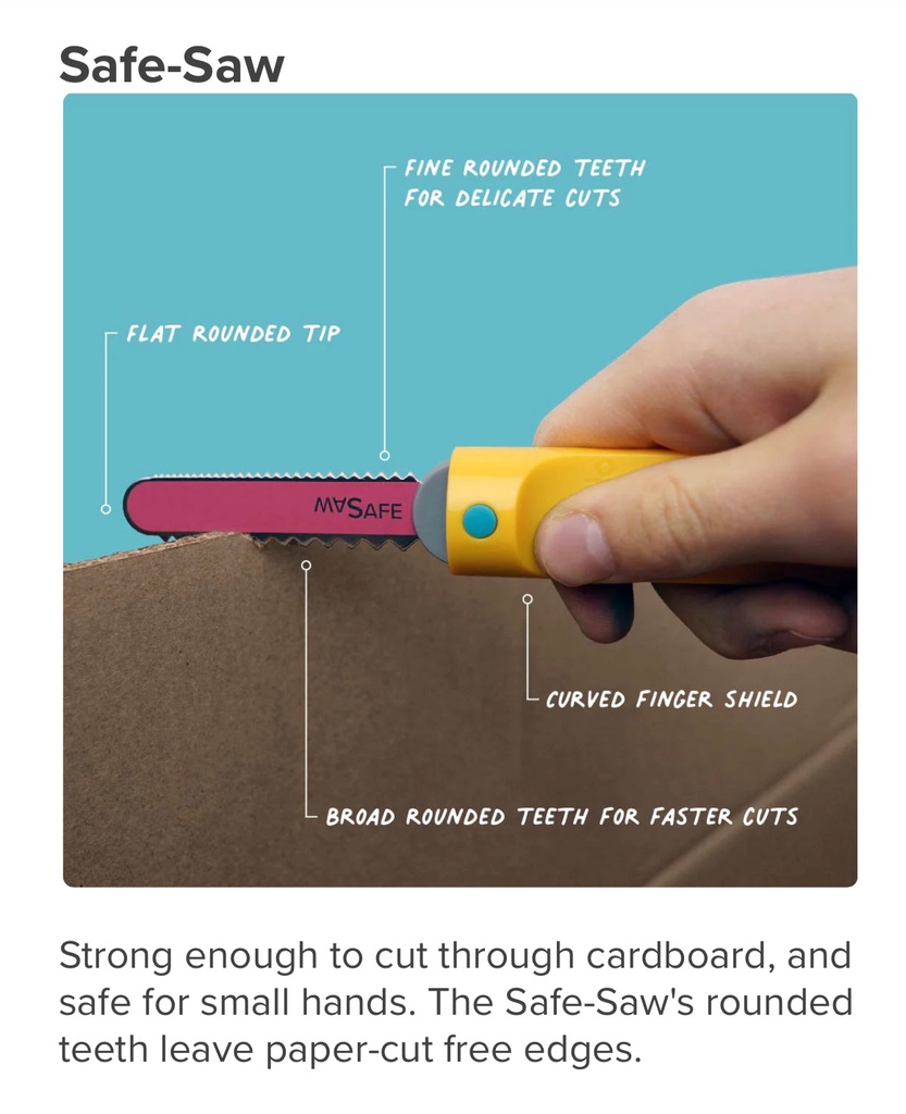SAFE-SAW | Upcycled Cardboard Construction Tool