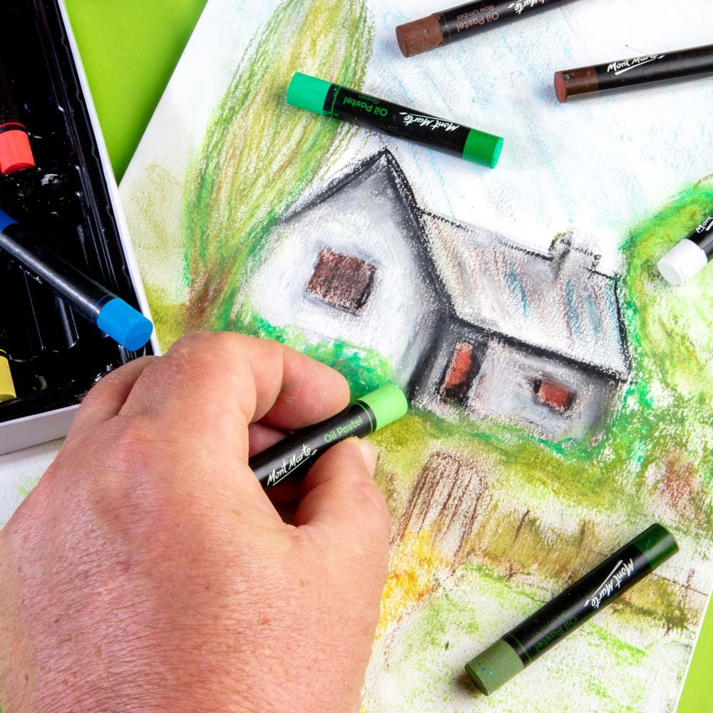 Oil Pastels - 24 Pieces