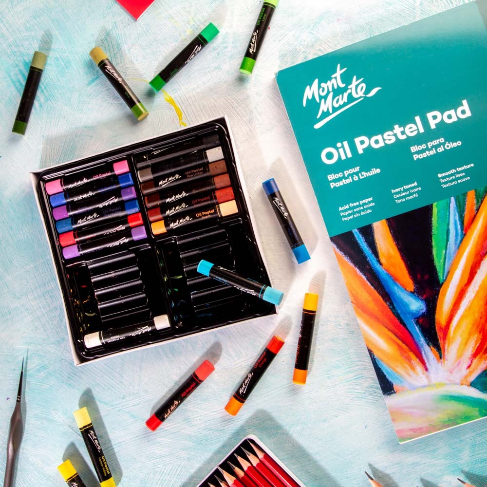 Oil Pastels - 24 Pieces