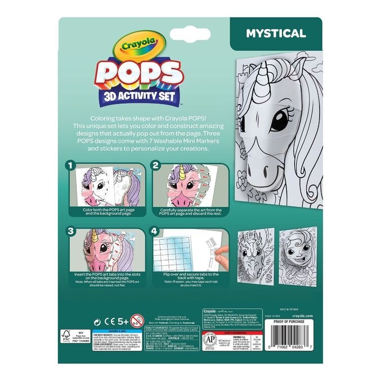 POPS 3D Activity Set - Mystical