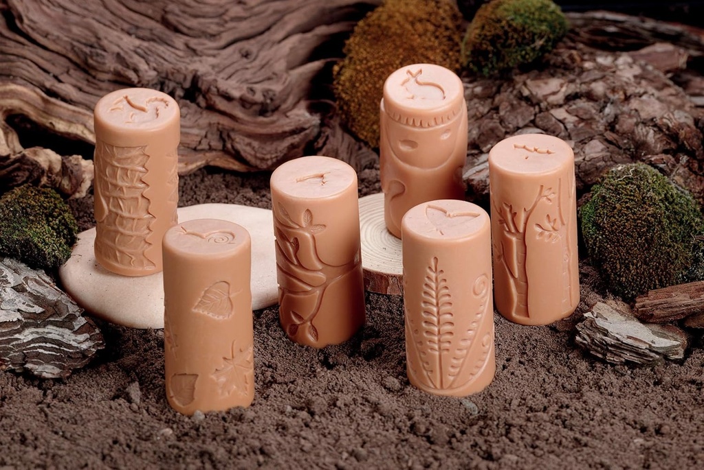 Dough Roller Stamps - Forest Friends - set of 6