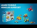 Plus-Plus - Learn to Build Vehicles Super Set