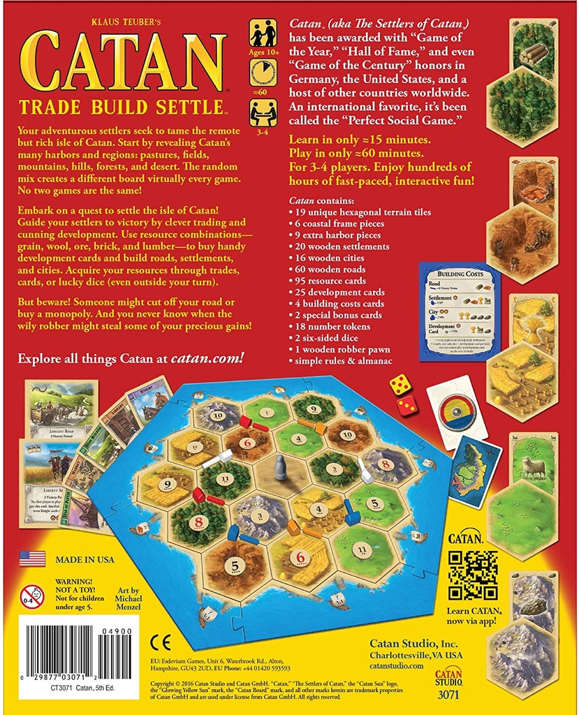Catan: Trade Build Settle