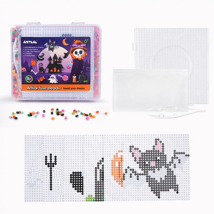 Fuse Beads Kit - Halloween - 5,000 pieces