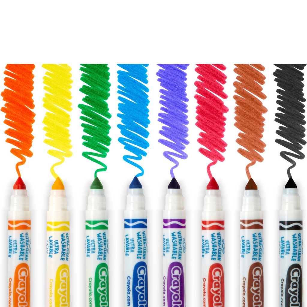 Crayola Classic Washable Markers - 32 Sharepack