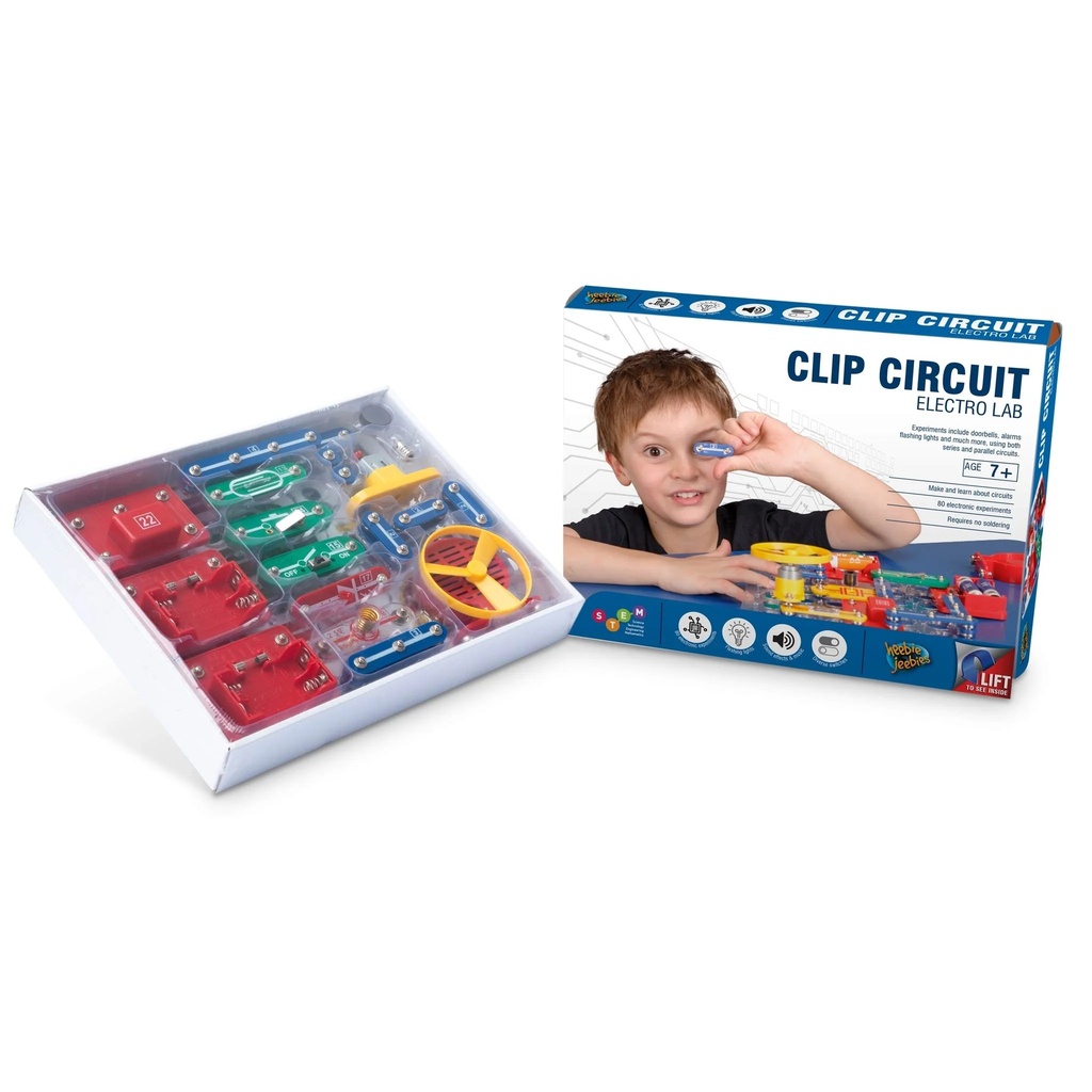 Clip Circuit Electrolab - 80 experiments kit