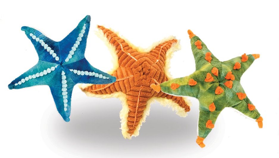Mini Cuddlekins Starfish - 8" Plush in Assorted Colours