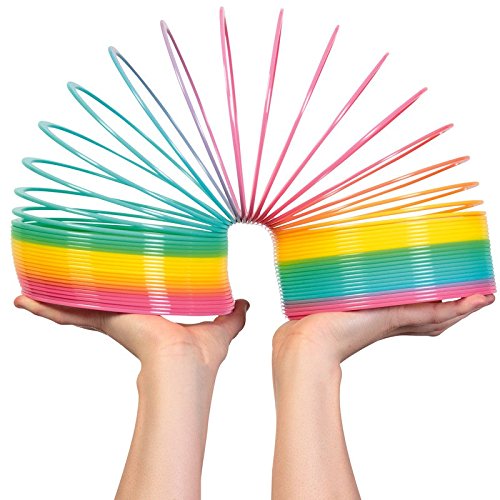 Giant Rainbow Slinky