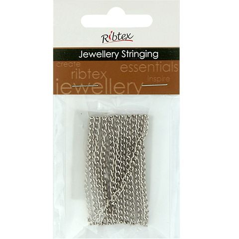 Jewellery Chain - Silver 1m