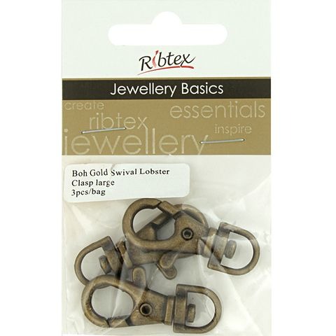 Clasp - Lobster Swiver 38mm 3pcs