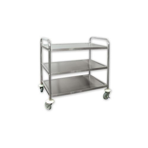 Catering Trolley (3-Tier Stainless Steel)
