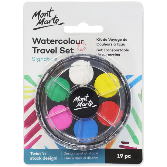 Watercolour Paint - Set of 19