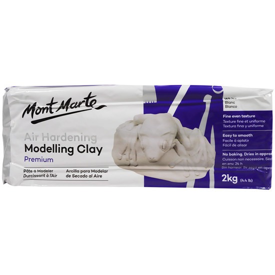 Air Drying Clay - White 2kg
