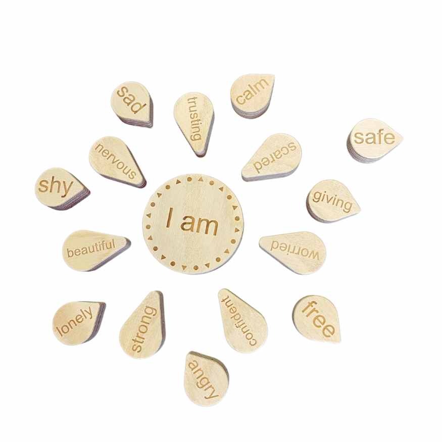 in-wood - I am Mandala Puzzle - 16 pieces