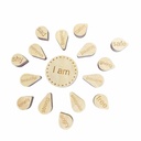 in-wood - I am Mandala Puzzle - 16 pieces