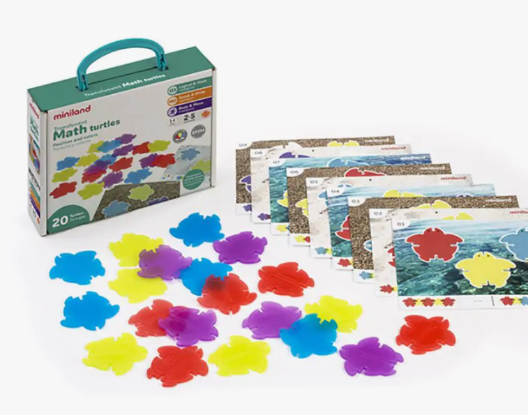 Aptitude Translucent Logic Turtles - 20 pieces