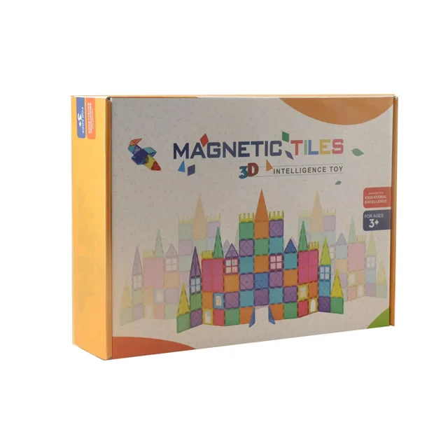 Magnetic Tiles - 100 Pieces Rainbow