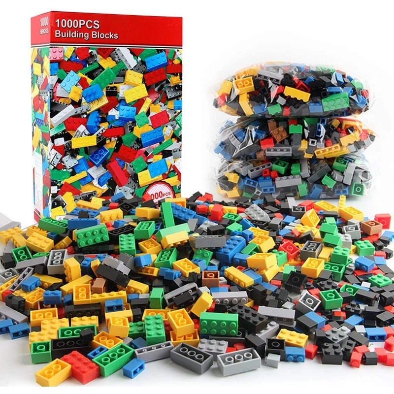 Small Construction Blocks - Assorted 230g