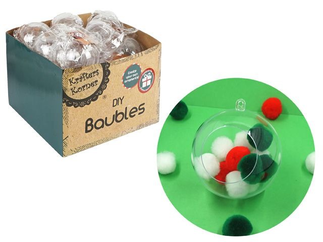 Fillable Bauble - Pack of 36