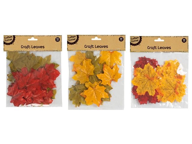 Craft Leaves - Pack of 50