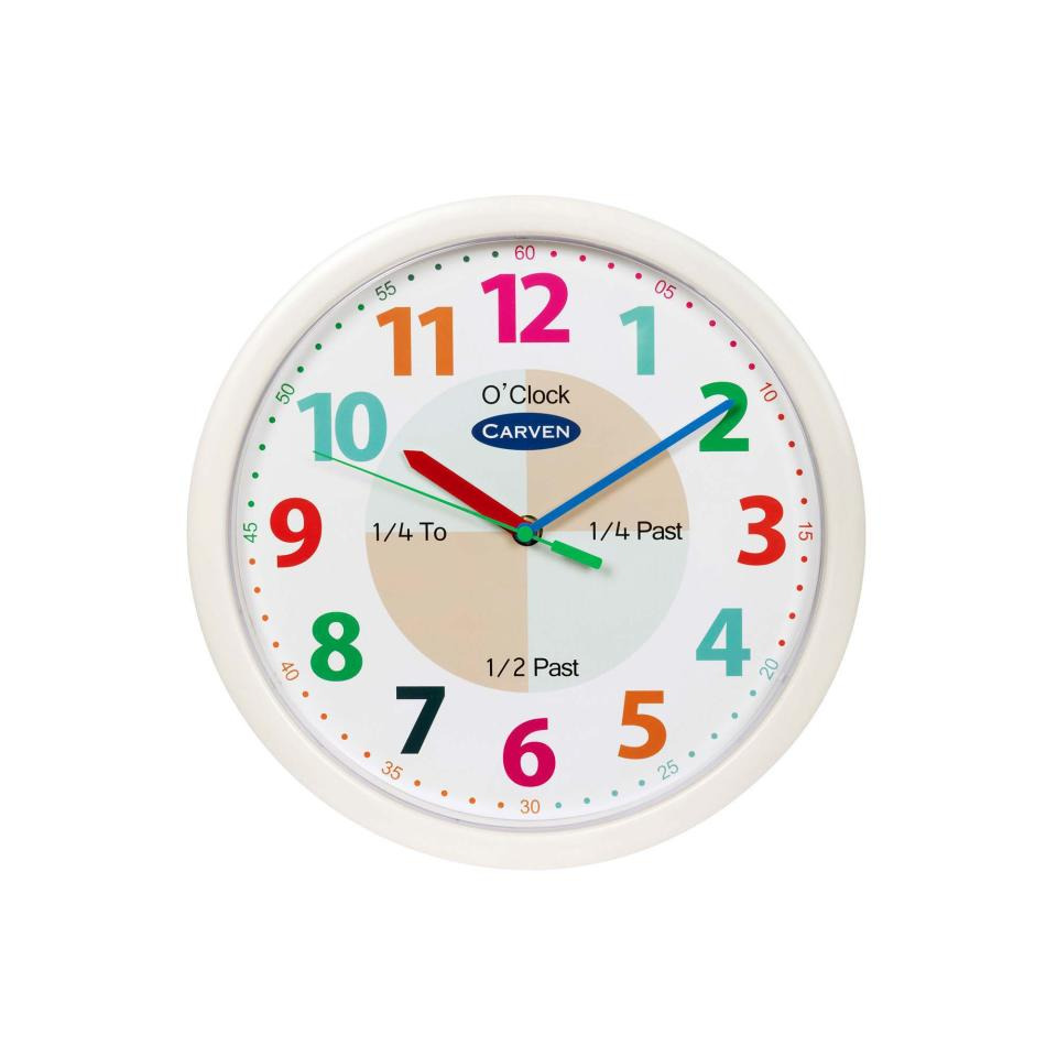 Education Analog Wall Clock