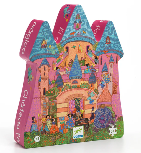 [TK-1411] Silhouette Puzzle - Fairy Castle