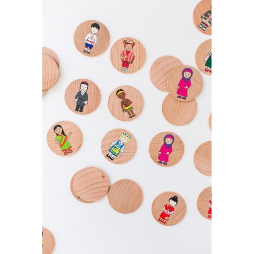 [TK-1223] Children of the World Matching Pairs