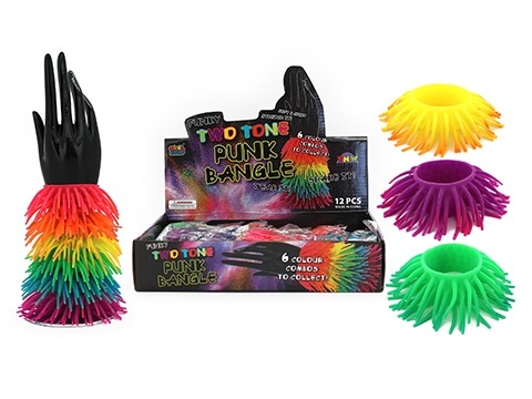 [TK-2302] Punk Bangle - Rainbow