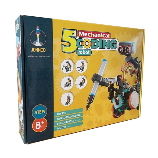 [TK-1610] 5 in 1 - Mechanical Coding Robot