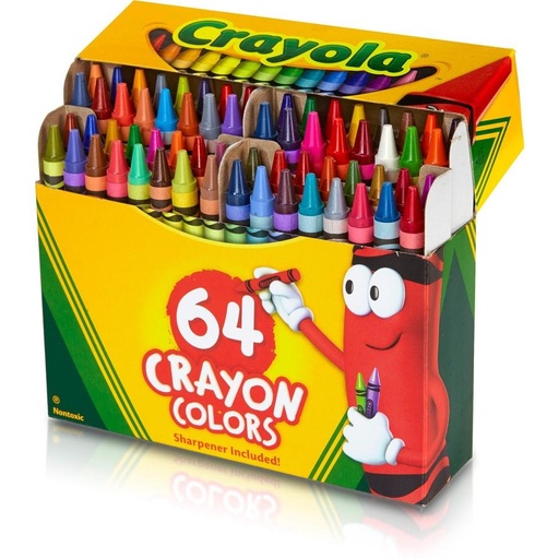 [TK-1732] Crayons - 64 pack