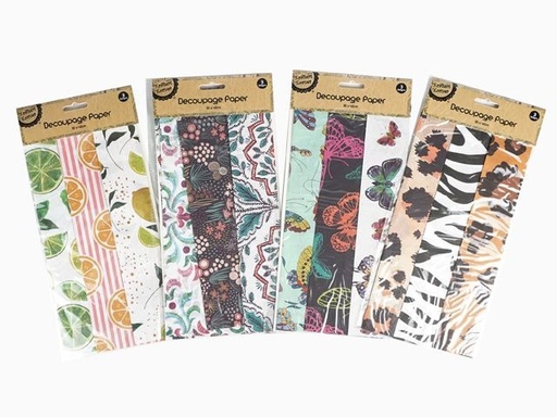 [TK-1766] Decoupage Paper - Assorted Pads