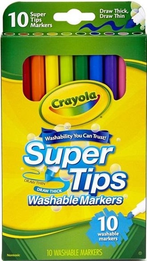 [TK-1528] Crayola Super Tips - Pack of 10