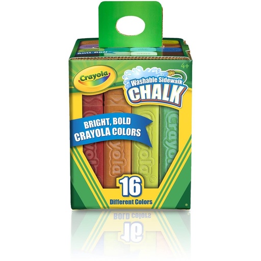 [TK-2585] Washable Sidewalk Chalk - 16 pack