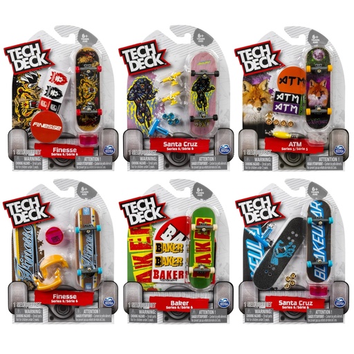 [TK-2526] Tech Deck 96mm Single Fingerboard - Assorted