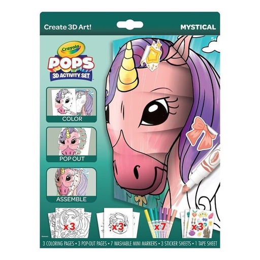 [TK-2258] POPS 3D Activity Set - Mystical