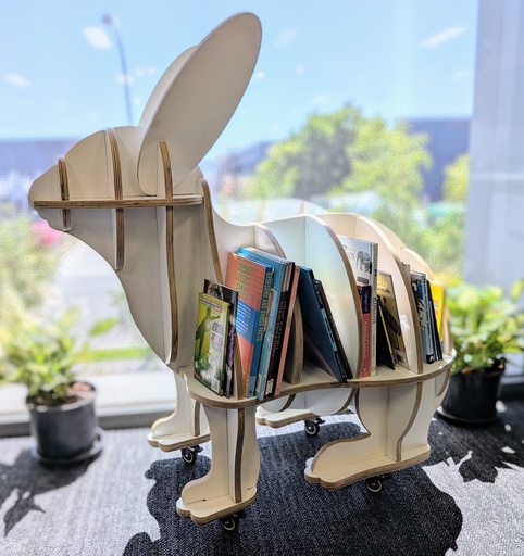 [TK-2682] Giant Rabbit Bookshelf