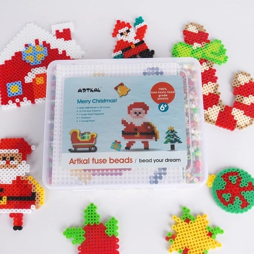 [TK-2723] Fuse Beads Kit - Christmas - 5,000 pieces