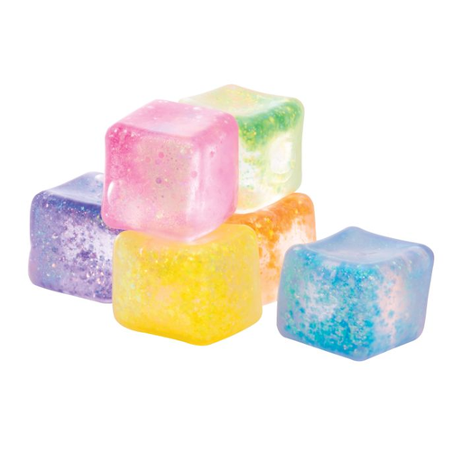 [TK-3674] Sparkly Squish Cube - 5cm