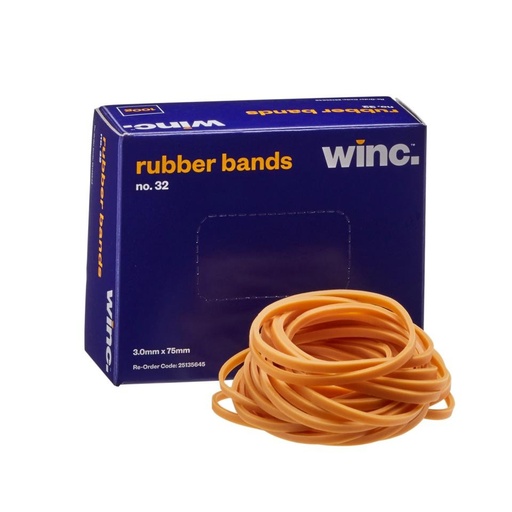 [TK-0833] Rubber Bands - No 32 - 100grams