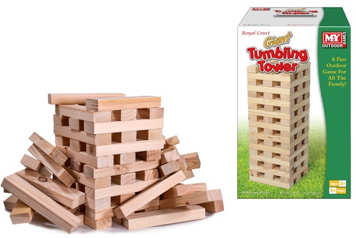 [TK-0700] Outdoor Jenga Tumbling Tower