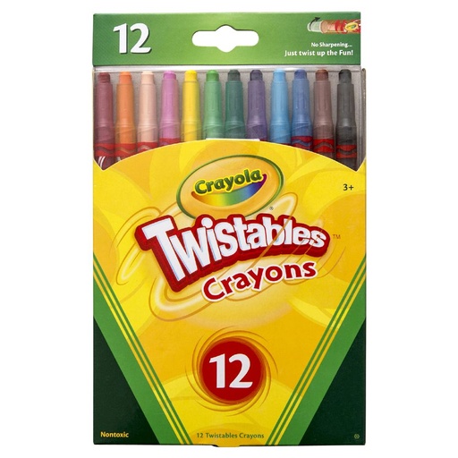 [TK-1007] Crayola Twistables Crayons - 12 pack