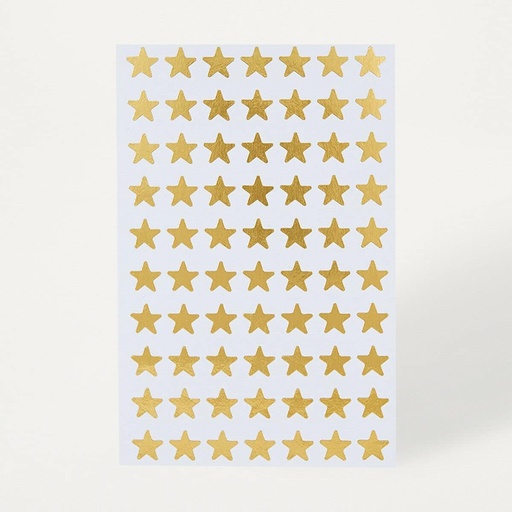 [TK-0452] Gold Star Stickers